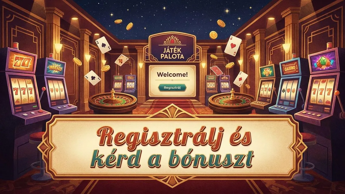 Regisztráció bónusszal